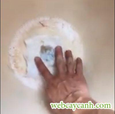 lót lớp trấu hun