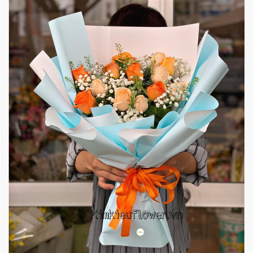 bó hoa tặng cô nhân ngày 20-11